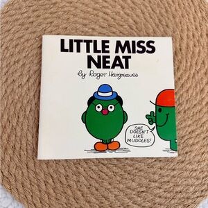 10/$25• Little Miss Neat Book by Roger Hargreaves